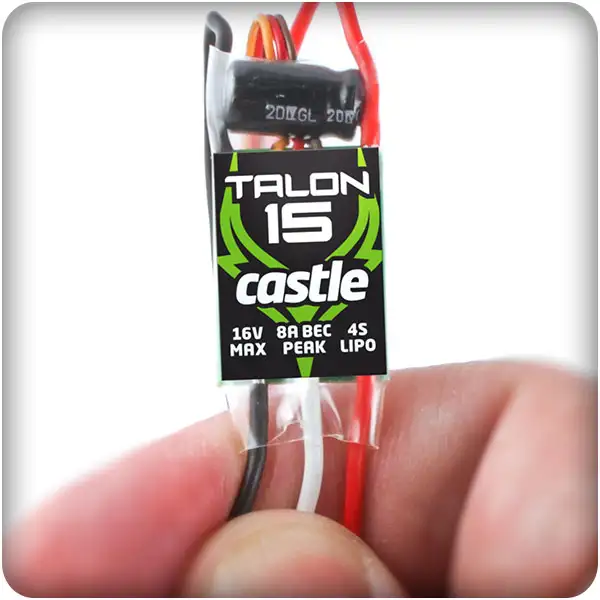 Castle Creations Talon 15-Amp 17V ESC with 8-Amp BEC