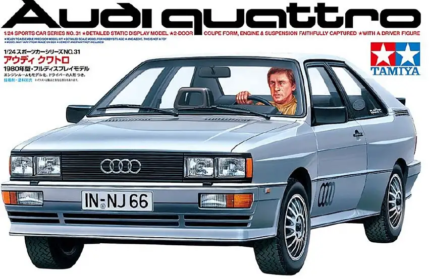 Audi Quattro Car 1/24 Tamiya