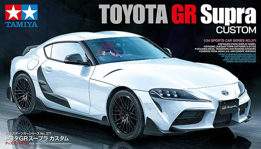 Toyota GR Supra Custom Sports Car 1/24 Tamiya
