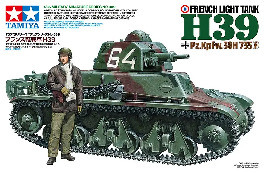 French H39 Light Tank 1/35 Tamiya