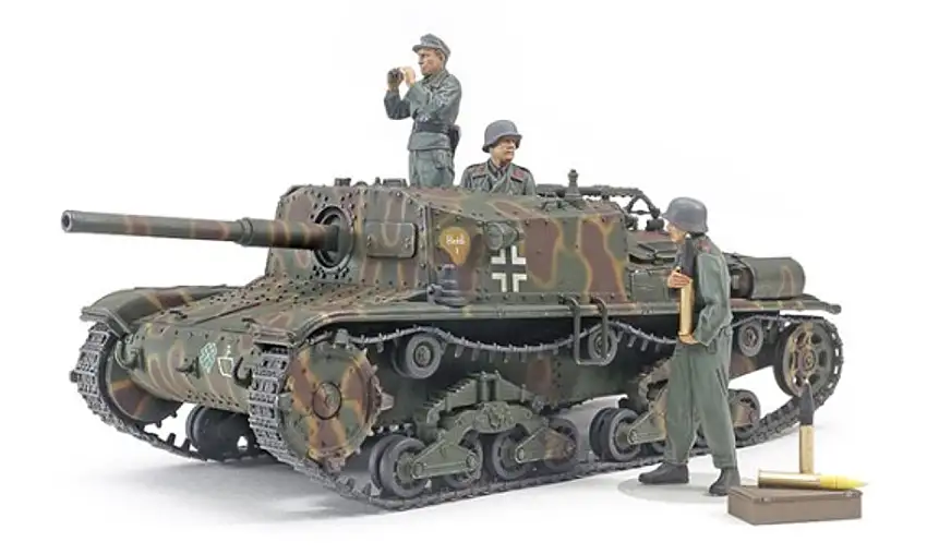 Semovente M42 da75/34 German Army Medium Tank 1/35 Tamiya