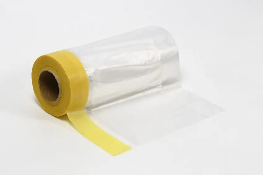 Masking Tape 550mm w/Plastic Sheeting Tamiya