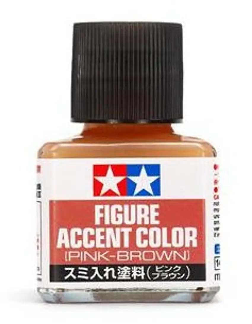 Pink Brown Figure Accent Color (40ml Bottle) Tamiya (TAM87201)