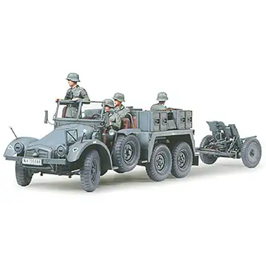 Tamiya 1/35 KRUPP TOWING TRUCK WITH 37MM PAK