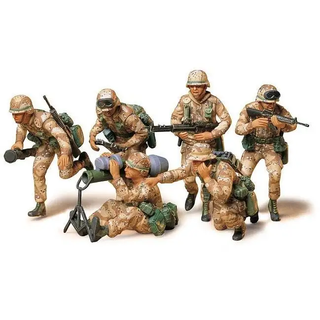 Tamiya 1/35 Us Modern Figures 'Desert' Kit