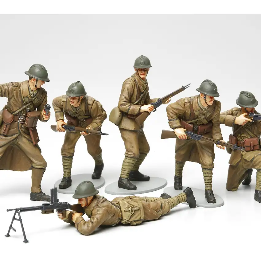 Tamiya 1/35 Wwii French Infantry Set