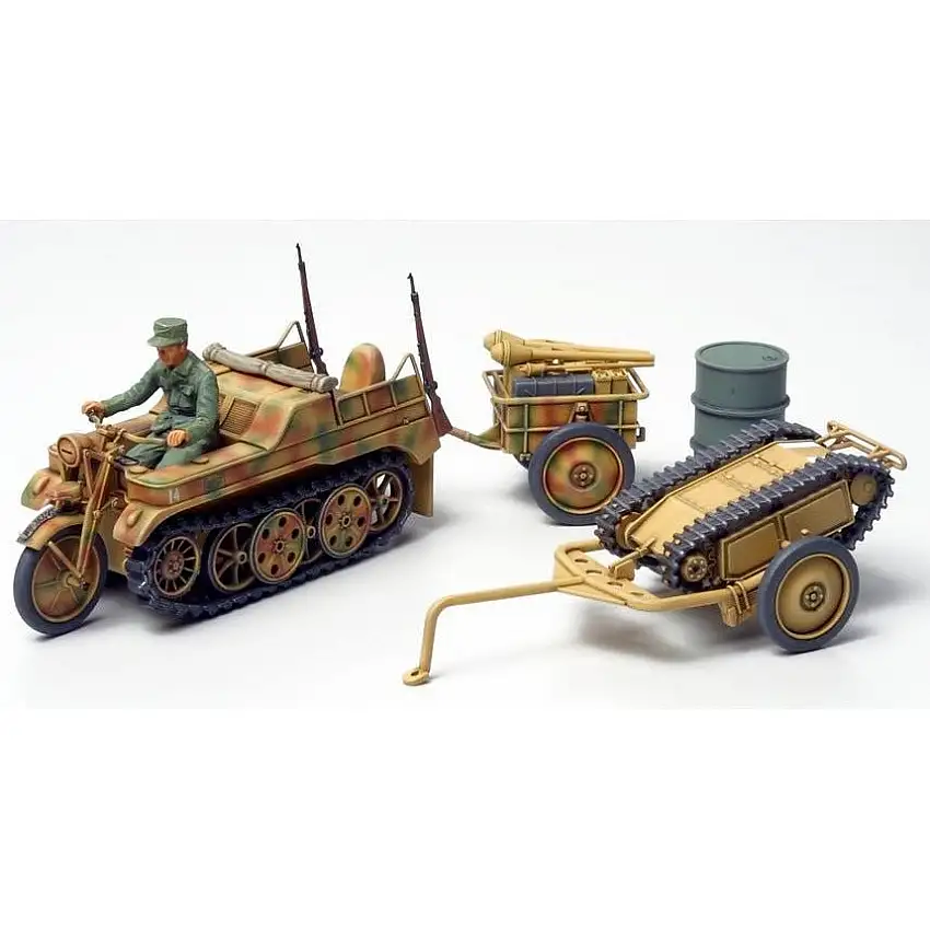 Tamiya 1/48 Kettenkrad with Cart
