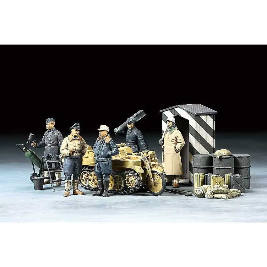 Tamiya 1/48 Luftwaffe Crew (Winter)