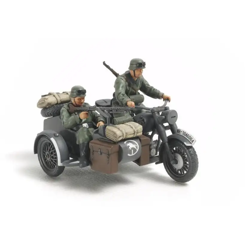 Tamiya 1/48 Model German Motorcycle and Sidecar