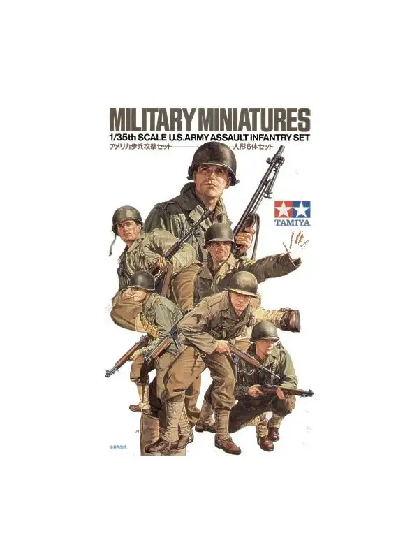 Tamiya 35192 US Army Assault Infantry 1/35 Scale Plastic Model Figures