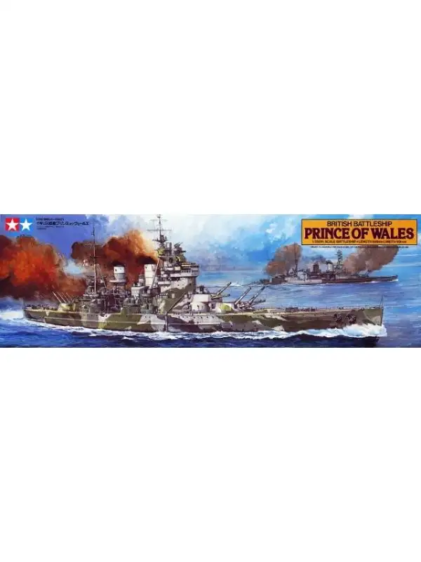 Tamiya 78011 British Battleship Prince of Wales 1/350 Scale Plastic Model Kit