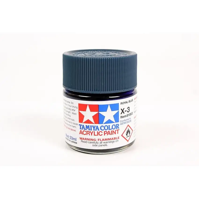 Tamiya Acrylic X-3 Royal Blue