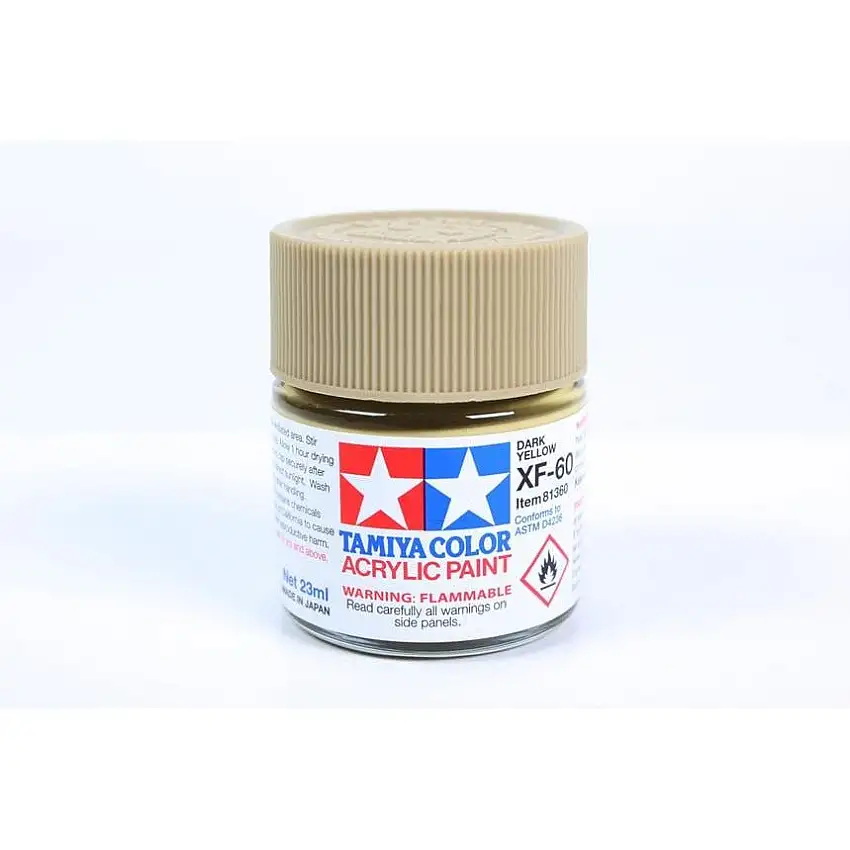 Tamiya Acrylic XF-60 Dark Yellow