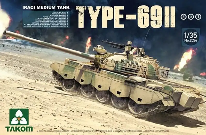 Iraqi Type 69 II Medium Tank 1/35 Takom Models