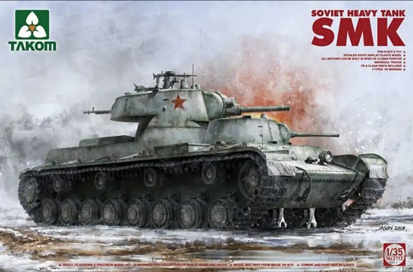 Soviet SMK Heavy Tank 1/35 Takom
