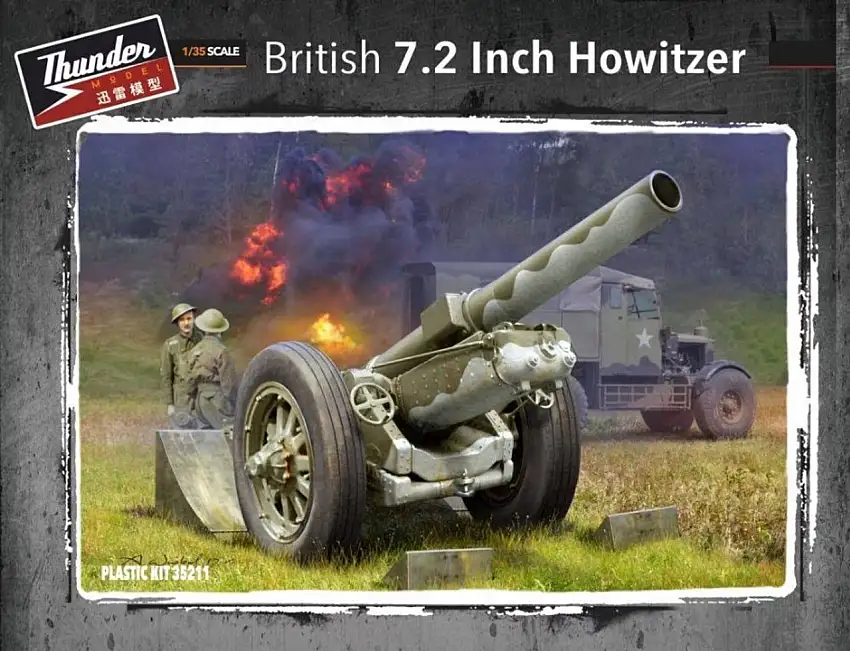 British 7.2-inch Howitzer 1/35 Thunder Model
