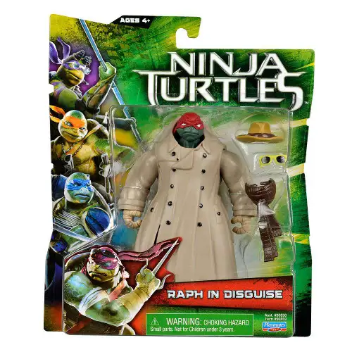Teenage Mutant Ninja Turtles 2014 Movie Raphael Action Figure [Raph in Disguise]