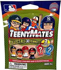 MLB TeenyMates Baseball Series 1 Batters Mystery Pack [2 RANDOM Figures]