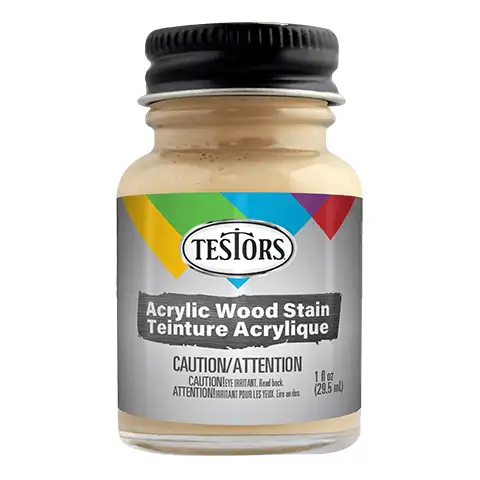 Testors Acrylic Basswood Stain