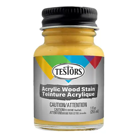 Testors Acrylic Hickory Stain