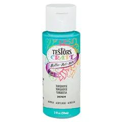 Testors Acrylic MTE Craft Paint Turquoise