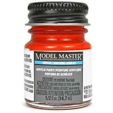 Testors Acrylic Paint Chrome Yellow - Gloss