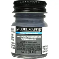 Testors Acrylic Paint Dark Gray (F-15) - Flat