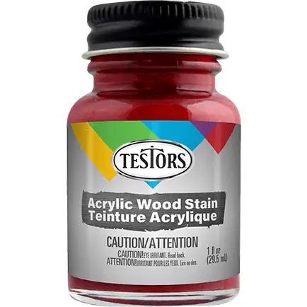 Testors Acrylic Teak Stain