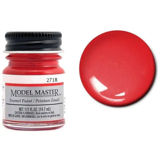 Testors Auto Enamel Paint Guards Red - Gloss