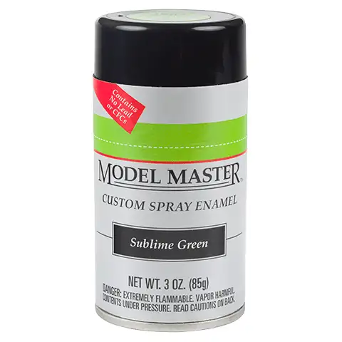 Testors Auto Enamel Spray Sublime Green - Gloss