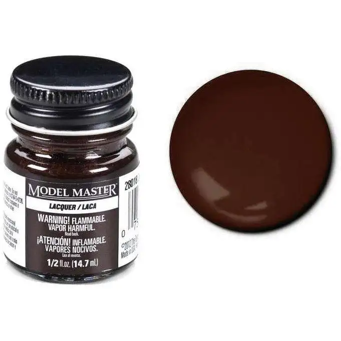 Testors Auto Lacquer Paint Dark Brown - Gloss