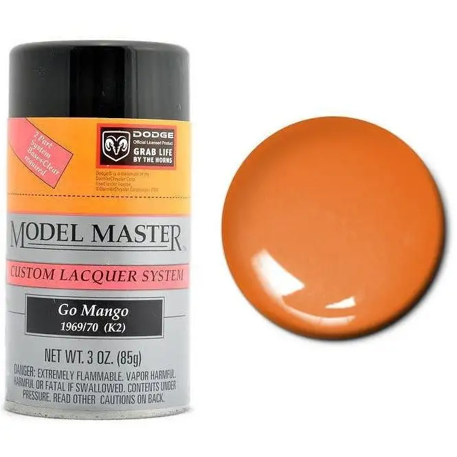 Testors Auto Lacquer Spray Go Mango - Gloss