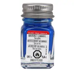 Testors Enamel Paint Blue - Fluorescent