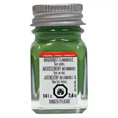Testors Enamel Paint Green - Flat