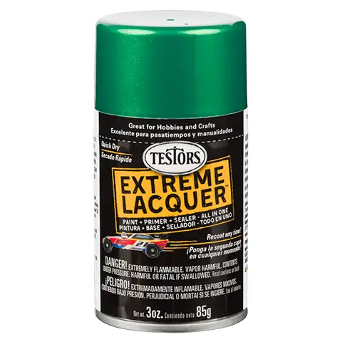 Testors EXTREME LACQUER SPRAY Mystic Emerald - Gloss
