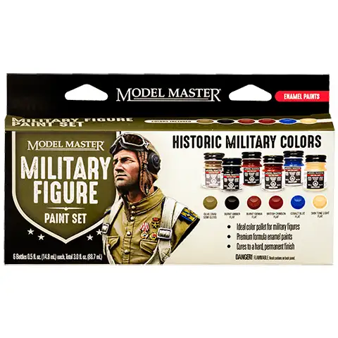 Testors Military Figure Paint Set