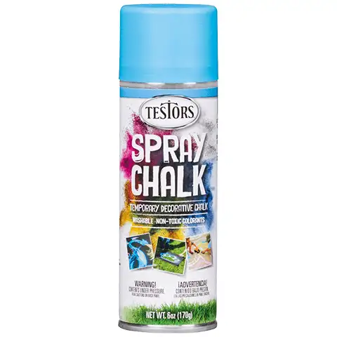 Testors SPRAY CHALK BLUE