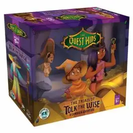 TFG01002 Treasure Falls Games The Quest Kids: The Trials of Tolk the Wise Expansion