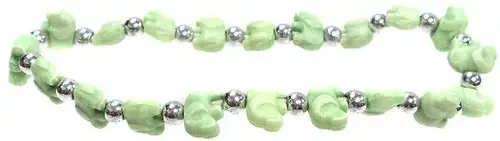 Elephantz Green Elephants Bracelet