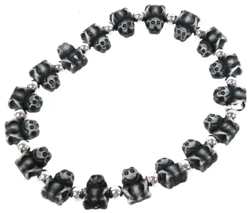 Frogz Black Frogs Bracelet