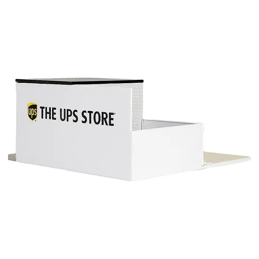The UPS Store Diorama "Mechanic's Corner" for 1/64 Scale Models by Greenlight