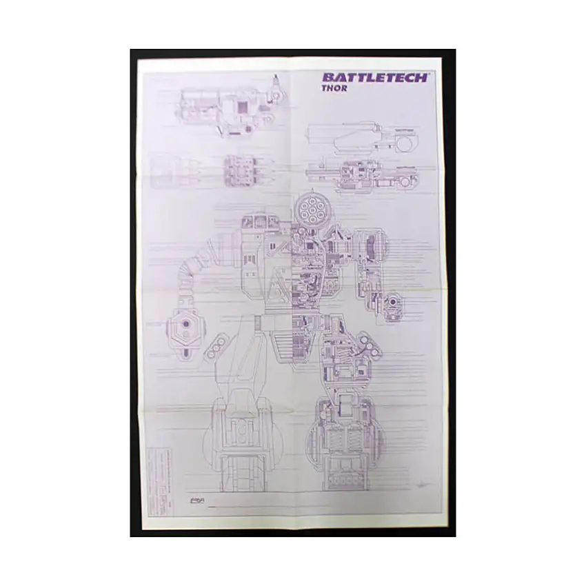 Battletech Promo Poster - Thor