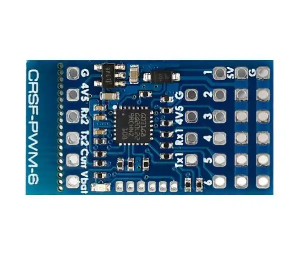 Matek CRSF to PWM Converter 8 Channel with 5A BEC