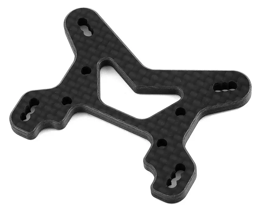 Team Losi Racing 22X-4 Elite V2 Carbon Front Shock Tower
