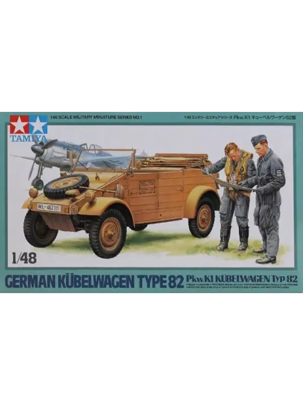 Tamiya 32501 Type 82 Kubelwagen 1/48 Scale Plastic Model Kit