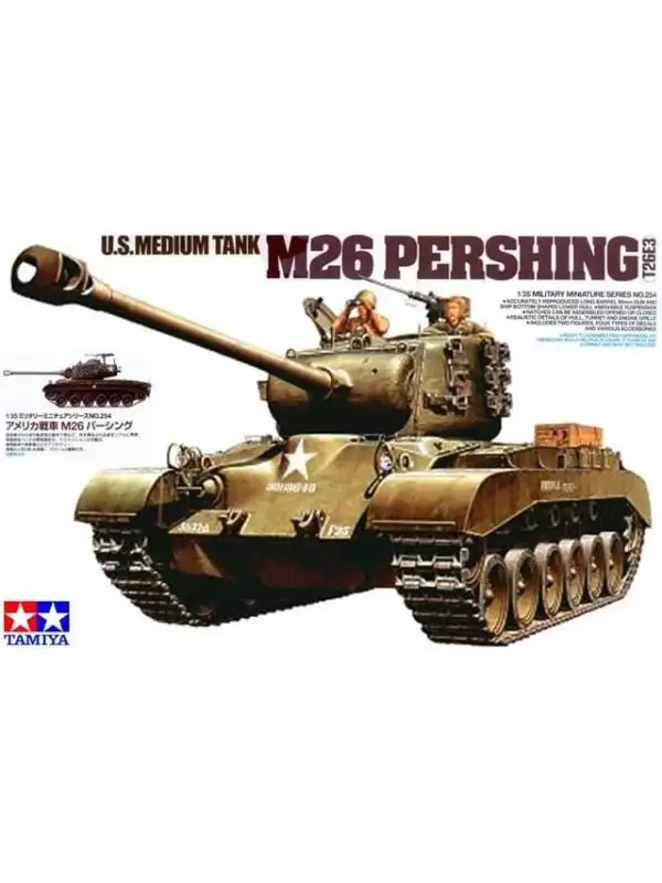 Tamiya 35254 US Army M26 Pershing 1/35 Scale Plastic Model Kit