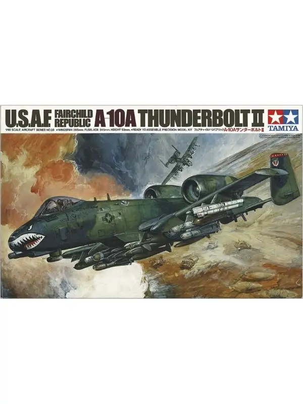 Tamiya 61028 Fairchild Republic A-10 Thunderbolt II 1/48 Scale Plastic Model Kit