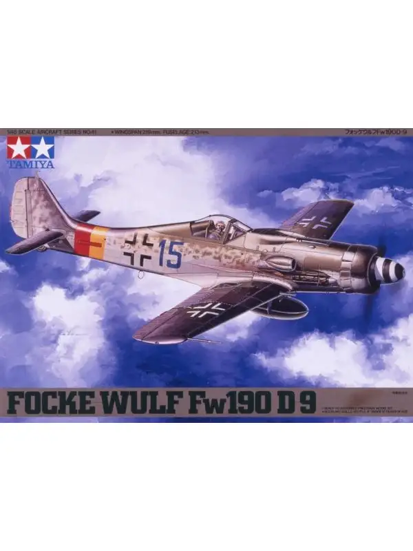 Tamiya 61041 Focke Wulf Fw190D-9 1/48 Scale Plastic Model Kit