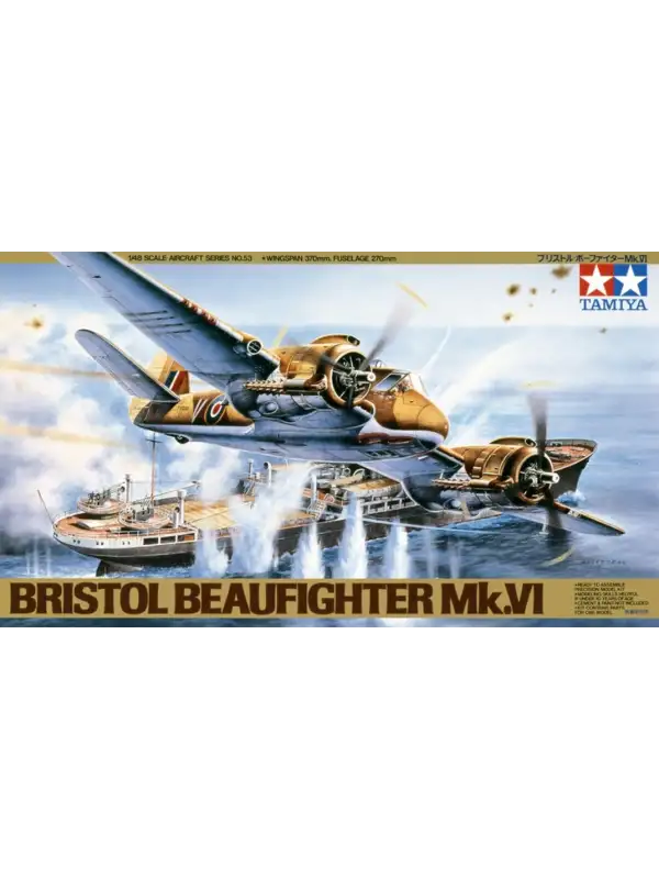 Tamiya 61053 Bristol Beaufighter VI 1/48 Scale Plastic Model Kit