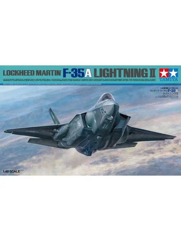 Tamiya 61124 Lockheed-Martin F-35A Lightning II 1/48 Scale Plastic Model Kit